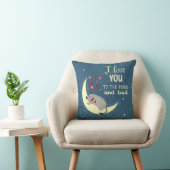 私はあなたを月と背中に愛している クッション (椅子)