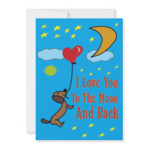 私はあなたを月と背中に愛している