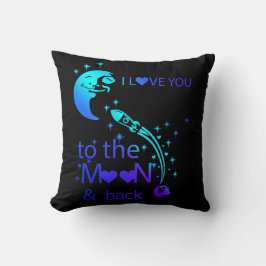 私はあなたを月に愛している クッション