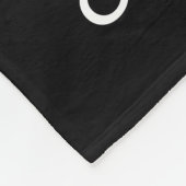 私はあなたを月に愛している フリースブランケット (角)