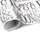 私はあなたを月に愛している ラッピングペーパー (ロールコーナー)