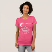 私はあなたを月に愛している Tシャツ (正面フル)