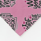 私はあなたを月に行って戻る フリースブランケット (角)