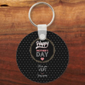 私はあなたを母が大好きだ キーホルダー (正面)