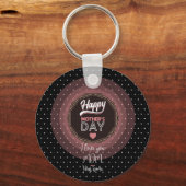 私はあなたを母が大好きだ キーホルダー (正面)