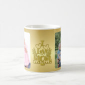 私はあなたを母が大好きだ。 コーヒーマグカップ (中央)