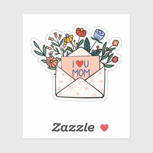 私はあなたを母が大好きだ シール (シート)