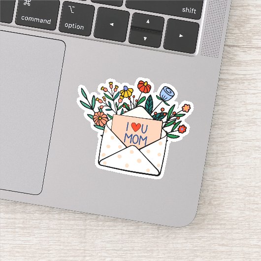 私はあなたを母が大好きだ シール (詳細)