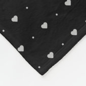 私はあなたを母が大好きだ フリースブランケット (角)