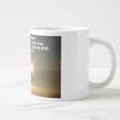 私はあなたを永遠に愛するジャンボロマンチックなコーヒーマグ ジャンボコーヒーマグカップ (右)