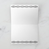 私はあなたを潰す – ゴシックバレンタインデー サンキューカード (内部)