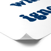 私はあなたを無視している間は私の邪魔をしないで ポスター (角)