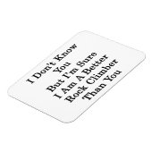 私はあなたを知らないが、私はより良いロックCだと確信している マグネット (左側)