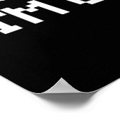 私はあなたを聞くことができない、私はゲーミングおもしろい- Video Gamer ポスター (角)