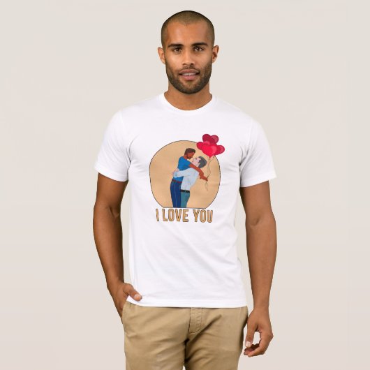 私はあなたを見た…そして私はちょうど知っていた Tシャツ (正面フル)