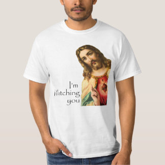 私はあなたを見ていおもしろいる Tシャツ
