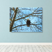 私はあなたを見ている キャンバスプリント (インサイチュ (ウッドフロア))