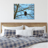 私はあなたを見ている キャンバスプリント (インサイチュ (寝室))