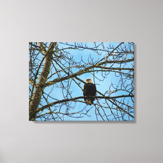 私はあなたを見ている キャンバスプリント (正面)