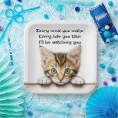 私はあなたを見る子猫 ペーパープレート (パーティー)