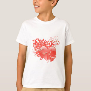 私はあなたを赤いハート Tシャツ