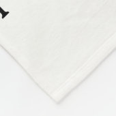 私はあなたを選ぶ。 フリースブランケット (角)