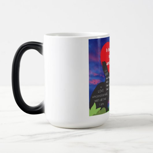 私はあなたを選んだ…そして私はまだ行う モーフィングマグカップ (左)