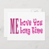 私はあなたを長い間愛している ポストカード (正面/裏面)