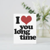 私はあなたを長い間愛している ポストカード (スタンド正面)