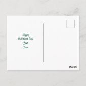 私はあなたを頭から爪先まで可愛いトマト大好き ポストカード (裏面)