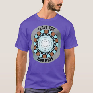私はあなたを3000回愛している Tシャツ