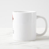 私はあなたパーソナライズされたのバレンタインデーCoffee Mを選ぶ ジャンボコーヒーマグカップ (右)