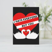 私はあなた以外の皆が嫌いだ サンキューカード (スタンド正面)