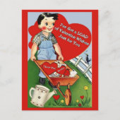 私はあなた得のためだけにバレンタインの願いを持っている ポストカード (正面)