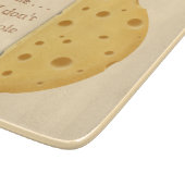 "私はあなた感じなしで全体ではない"チーズラブ カッティングボード (角)