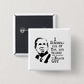 私はあなた方皆blの責任にするための感謝をねじで締めました 缶バッジ (正面&裏面)