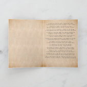 私はあなた犬の悔やみや弔慰詩と歩く カード (内部)