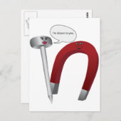 私はあな描たに対して。 ポストカード (正面/裏面)