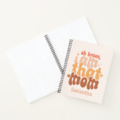 私はあの母だ ノートブック (内部)