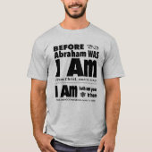 私はあります • εγο ειμι tシャツ (正面)