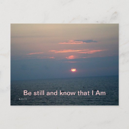 私はあります ポストカード (正面)