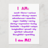 私はあります ポストカード (正面)