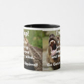 私はあります! 明るい目をした、薮が多いあなたは期待していたら マグカップ (中央)