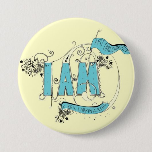 私はあります 缶バッジ (正面)