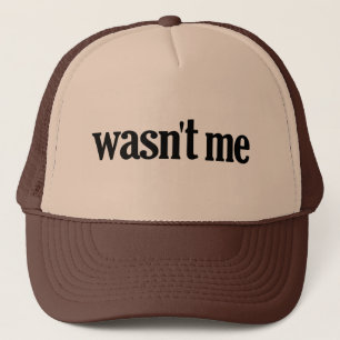 私はありませんでした キャップ