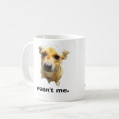 私はありませんでした コーヒーマグカップ (正面左)