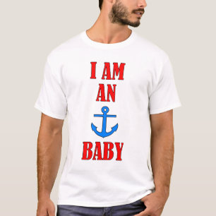 私はいかりのベビーです Tシャツ