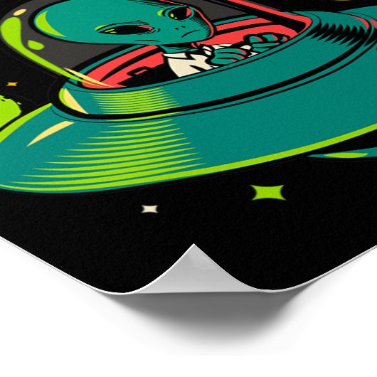 私はいくつかの宇宙メンタルヘルス認識度Ufo Alieが必要 ポスター (角)