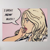 私はいくら費やした ポスター (正面)