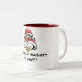 私はいけないです、そうずっと何か。 ツートーンマグカップ (正面右)